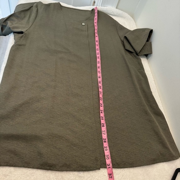 Eileen Fisher 100% silk pants and long sleeve top set 3 women’s size L/XL - Picture 8 of 15